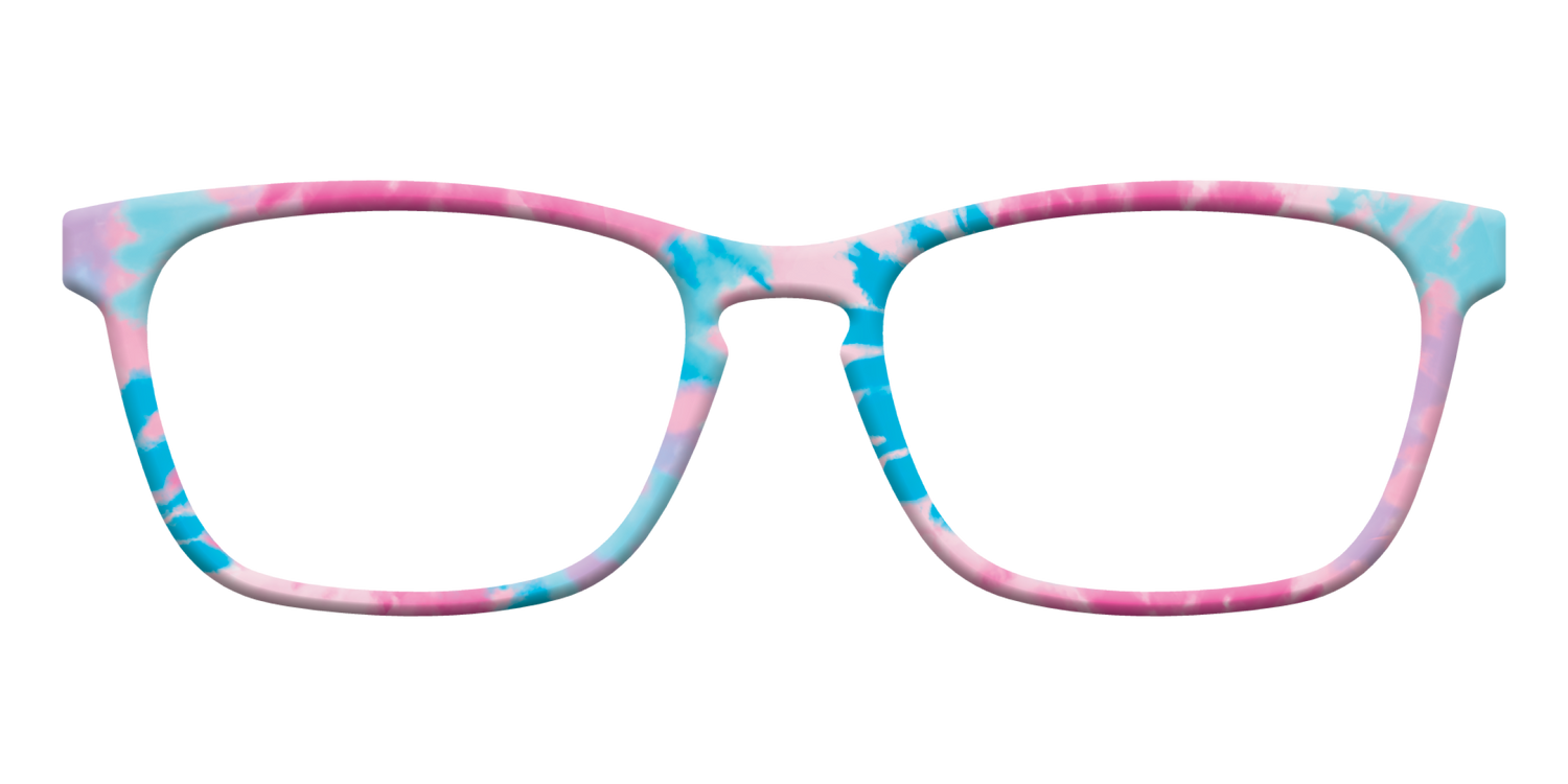 The Pink Tie-Dye - Front Top Image - Pair Eyewear