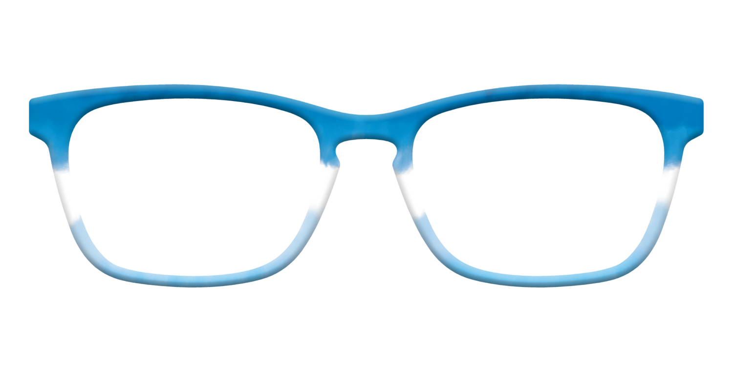 The Sky Dip Dye - Front Top Image - Pair Eyewear