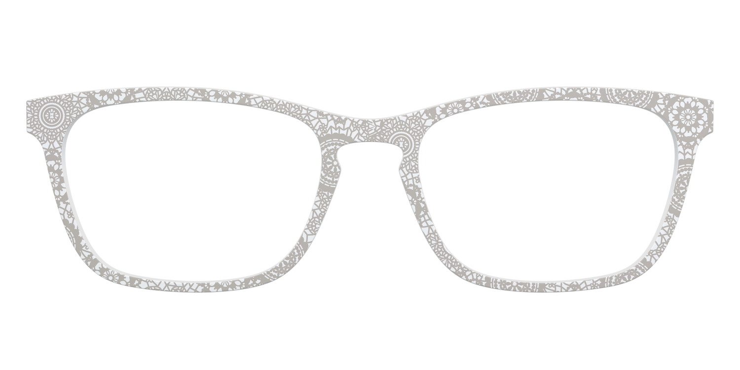 The Taupe Medallion Lace - Front Top Image - Pair Eyewear