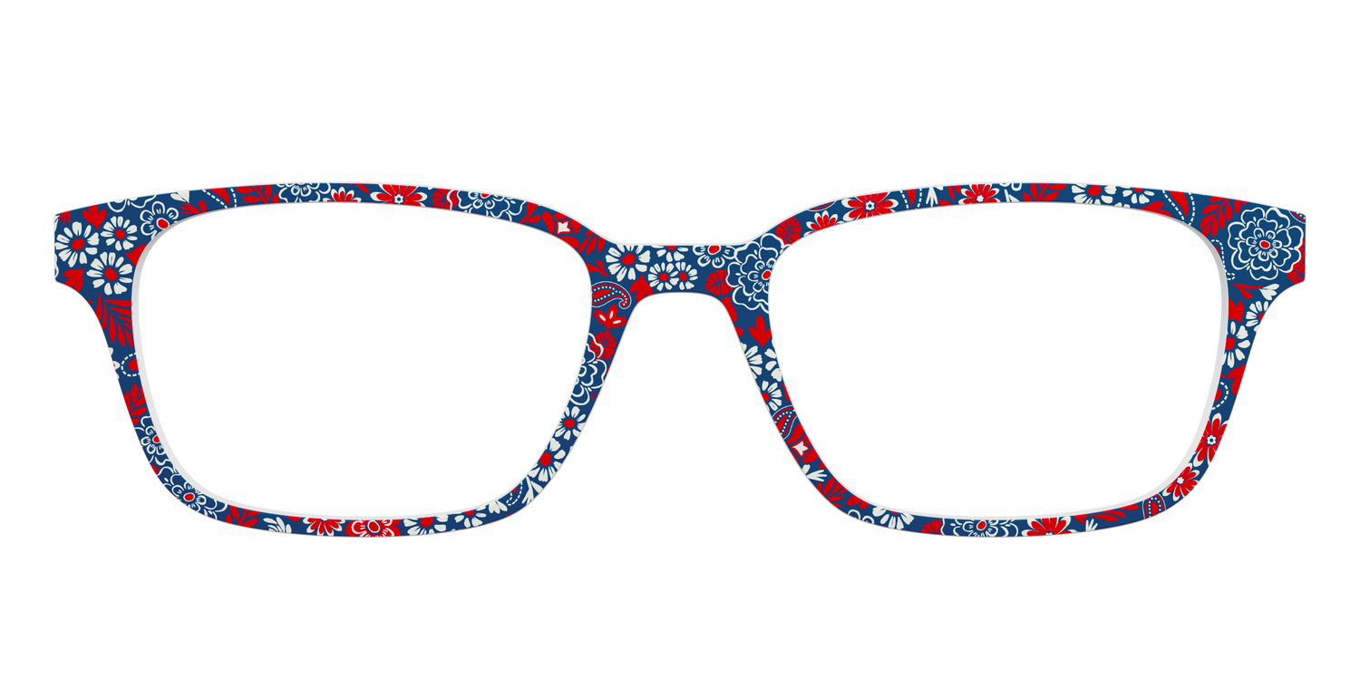 The Floral Bandana - Front Top Image - Pair Eyewear