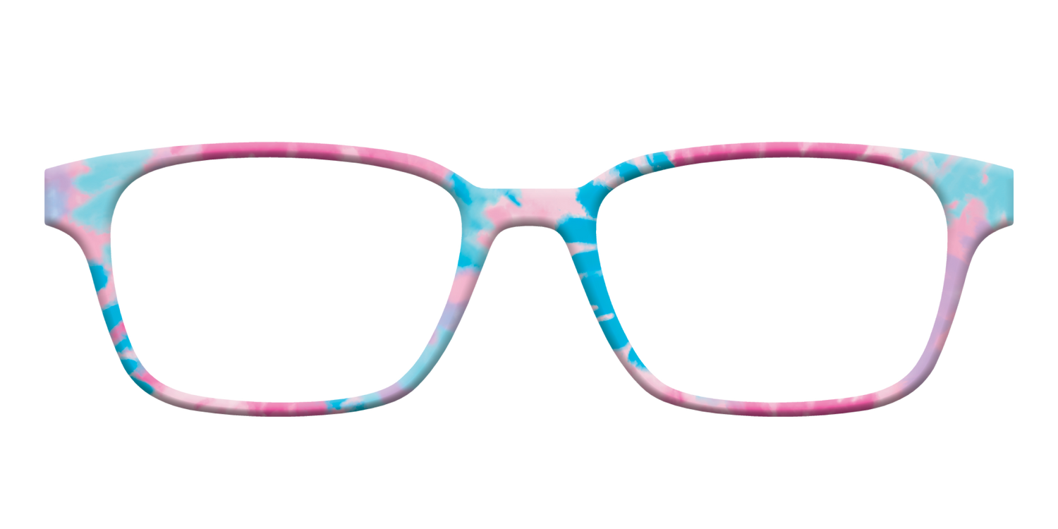 The Pink Tie-Dye - Front Top Image - Pair Eyewear