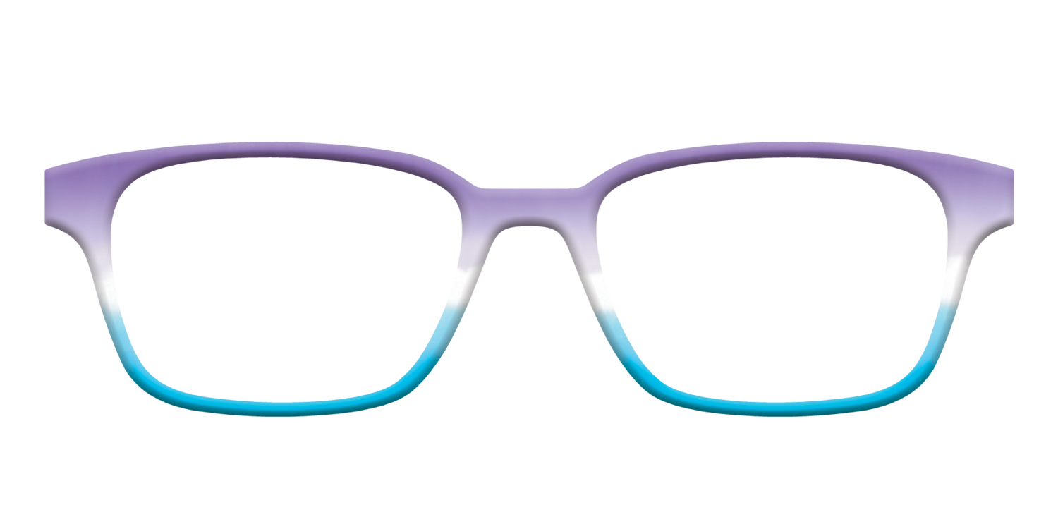 The Purple Dip Dye - Front Top Image - Pair Eyewear