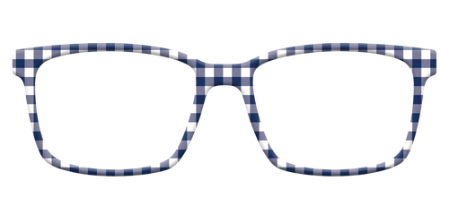 The Navy Gingham - Kirby Top - Pair Eyewear