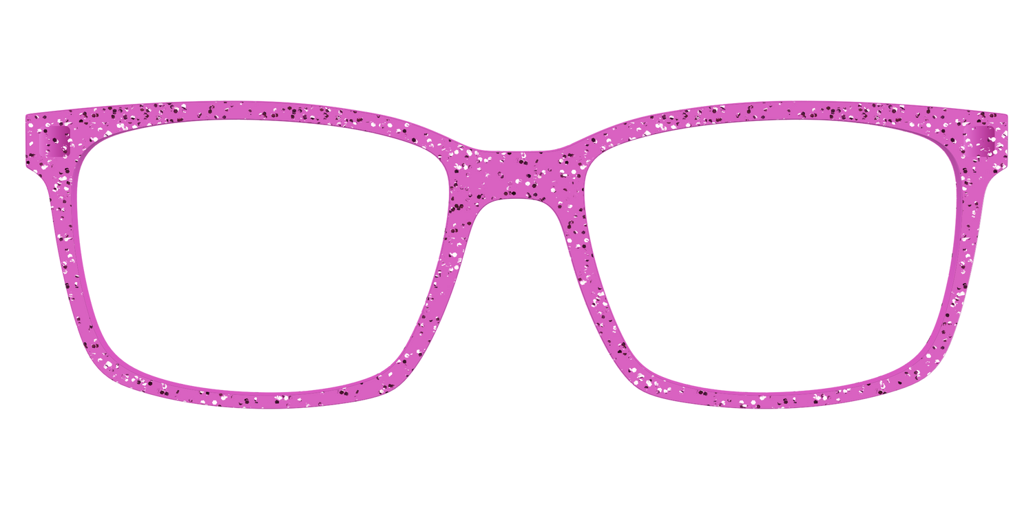 The Neon Violet Sparkle - Lifestyle Kirby Top Image - Pair Eyewear