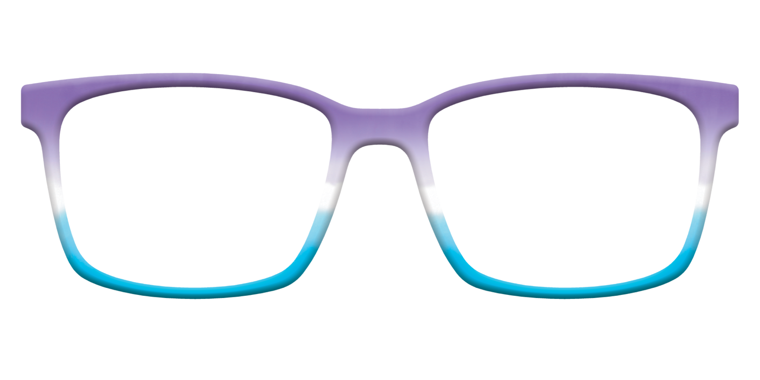 The Purple Dip Dye - Lifestyle Kirby Top Image - Pair Eyewear
