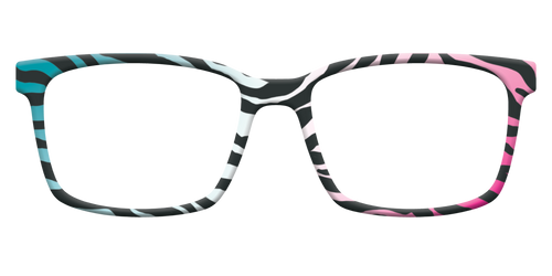 The Rainbow Zebra - Kirby Top - Pair Eyewear