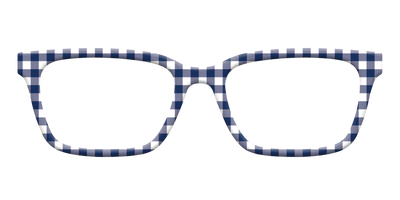 The Navy Gingham - Front Top Thumbnail - Pair Eyewear