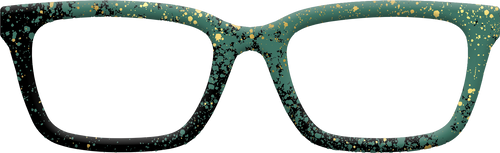 The Green Splatter - Pair Eyewear