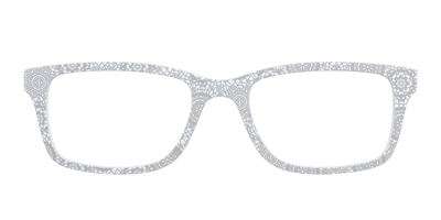 The Pale Gray Medallion Lace - Front Top Thumbnail - Pair Eyewear