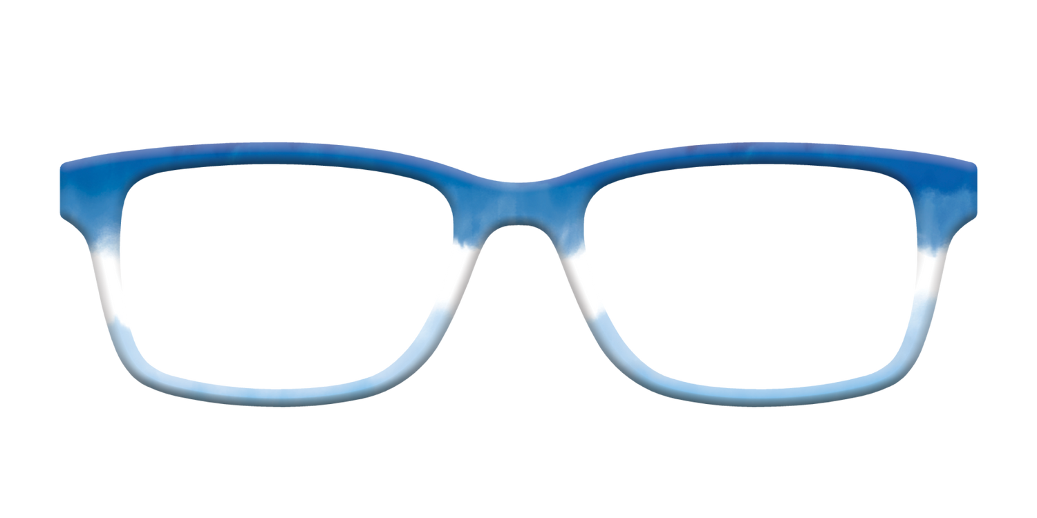 The Sky Dip Dye - Front Top Image - Pair Eyewear