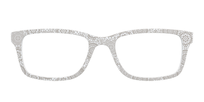 The Taupe Medallion Lace - Front Top Thumbnail - Pair Eyewear