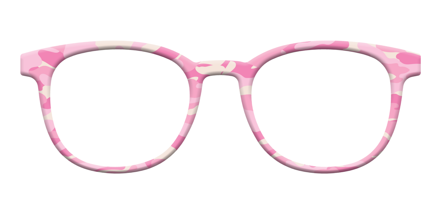 The Pink Camo - Front Top Image - Pair Eyewear