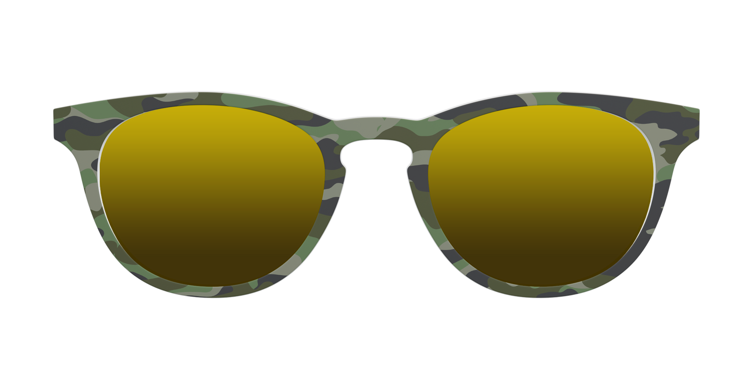 The Polarized Classic Camo Sun Top - Front Top Image - Pair Eyewear