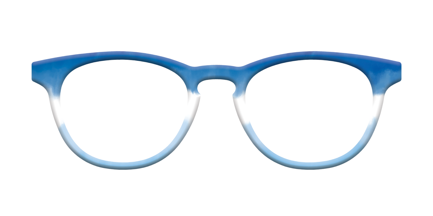 The Sky Dip Dye - Front Top Image - Pair Eyewear