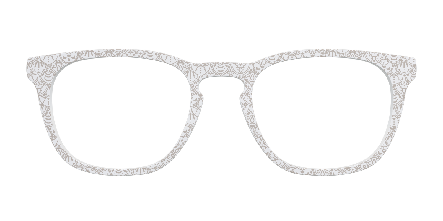 The Taupe Scallop Lace - Front Top Image - Pair Eyewear